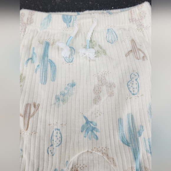 JUST BORN Desert Cactus Matching Long Sleeve Set. Size: 0-3 months - Picture 10 of 13